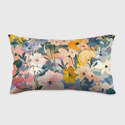 Подушка-антистресс Цветы цветочки, цвет: 3D-принт