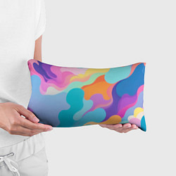 Подушка-антистресс Разноцветные красивые облака, цвет: 3D-принт — фото 2