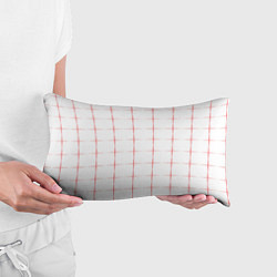 Подушка-антистресс Color white red crosses, цвет: 3D-принт — фото 2