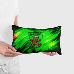 Подушка-антистресс Корнишон в деле - спортсмен, цвет: 3D-принт — фото 2