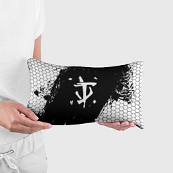 Подушка-антистресс Doom соты краски, цвет: 3D-принт — фото 2