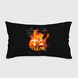 Подушка-антистресс Горящая тыква джек, цвет: 3D-принт