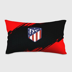 Подушка-антистресс Атлетико Мадрид красные краски, цвет: 3D-принт