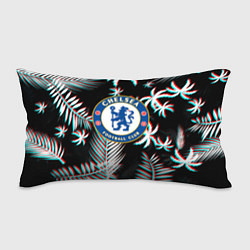 Подушка-антистресс Chelsea тропики глитч текстура, цвет: 3D-принт