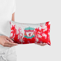 Подушка-антистресс Liverpool розовый огонь, цвет: 3D-принт — фото 2