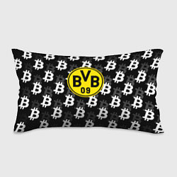 Подушка-антистресс Borussia биткоин паттерн, цвет: 3D-принт