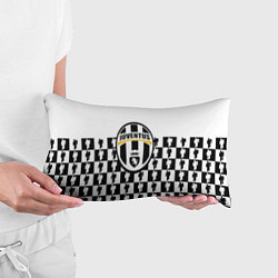 Подушка-антистресс Juventus болельщики паттерн, цвет: 3D-принт — фото 2