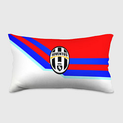 Подушка-антистресс Ювентус спортивная геометрия, цвет: 3D-принт
