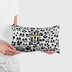 Подушка-антистресс Ювентус x Маршмеллоу, цвет: 3D-принт — фото 2