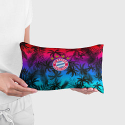 Подушка-антистресс Бавария Мюнхен неон тропики, цвет: 3D-принт — фото 2