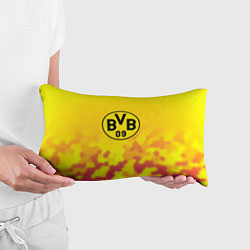 Подушка-антистресс Borussia камуфляж желтый текстура, цвет: 3D-принт — фото 2