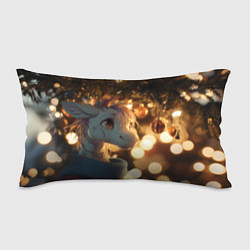 Подушка-антистресс Лошадка под новогодней елкой