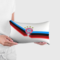 Подушка-антистресс Бавария Мюнхен геометрия спорт, цвет: 3D-принт — фото 2