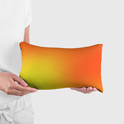 Подушка-антистресс Color orange red, цвет: 3D-принт — фото 2