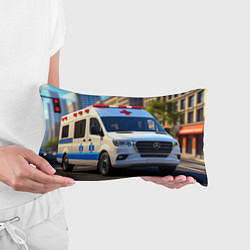 Подушка-антистресс Машина скорой помощи, цвет: 3D-принт — фото 2