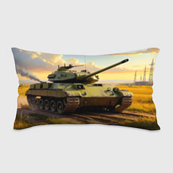 Подушка-антистресс Танковый закат, цвет: 3D-принт