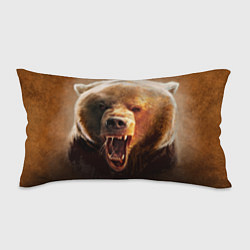 Подушка-антистресс Рык медведя, цвет: 3D-принт