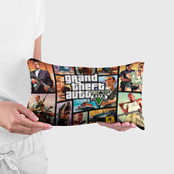 Подушка-антистресс GTA 5: City Stories, цвет: 3D-принт — фото 2