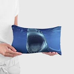 Подушка-антистресс Белая акула, цвет: 3D-принт — фото 2
