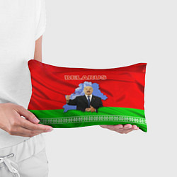 Подушка-антистресс Беларусь - Александр Лукашенко, цвет: 3D-принт — фото 2