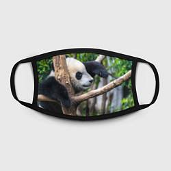 Маска для лица Бамбуковый медведь, цвет: 3D-принт — фото 2