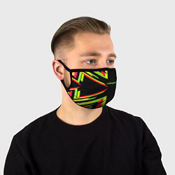 Маска для лица Cyberpunk 2077: Black Style, цвет: 3D-принт