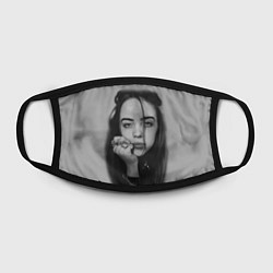 Маска для лица BILLIE EILISH, цвет: 3D-принт — фото 2