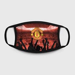 Маска для лица Manchester United, цвет: 3D-принт — фото 2