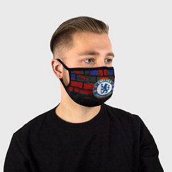 Маска для лица Chelsea цвета 3D-принт — фото 1