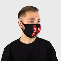 Маска для лица CS GO, цвет: 3D-принт
