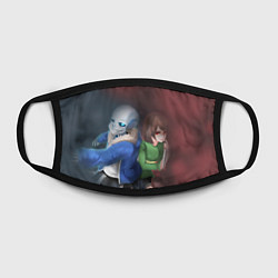 Маска для лица UNDERTALE, цвет: 3D-принт — фото 2