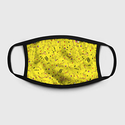 Маска для лица ПИКАЧУ, цвет: 3D-принт — фото 2