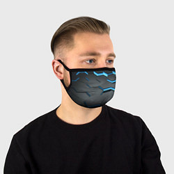 Маска для лица 3D Плиты, цвет: 3D-принт