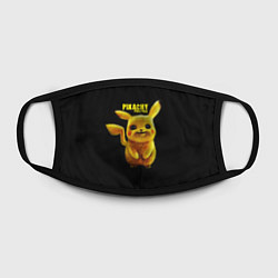 Маска для лица Pikachu Pika Pika, цвет: 3D-принт — фото 2