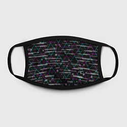 Маска для лица Futuristic Argyle, цвет: 3D-принт — фото 2