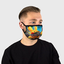 Маска для лица Беззубик и Пикачу, цвет: 3D-принт