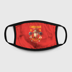 Маска для лица Спортзал Синнабара, цвет: 3D-принт — фото 2
