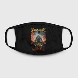 Маска для лица Megadeth, цвет: 3D-принт — фото 2