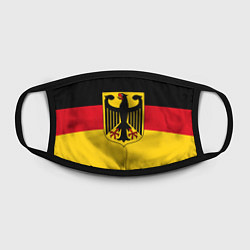 Маска для лица Германия - Germany, цвет: 3D-принт — фото 2