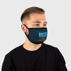 Маска для лица Игра Rust: PRO Gaming, цвет: 3D-принт