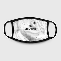 Маска для лица The Offspring glitch на светлом фоне: символ сверх, цвет: 3D-принт — фото 2