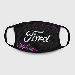 Маска для лица Ford pro racing: надпись и символ, цвет: 3D-принт — фото 2
