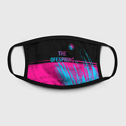 Маска для лица The Offspring - neon gradient: символ сверху, цвет: 3D-принт — фото 2