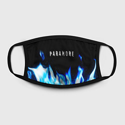 Маска для лица Paramore blue fire, цвет: 3D-принт — фото 2