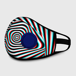 Маска с клапаном RGB optical, цвет: 3D-синий — фото 2