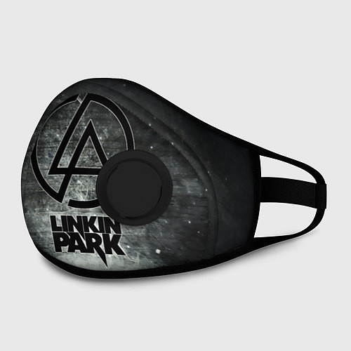 Маска с клапаном Linkin Park: Wall / 3D-Черный – фото 2