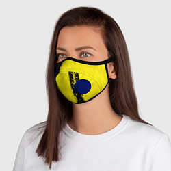 Маска с клапаном CYBERPUNK 2077, цвет: 3D-синий