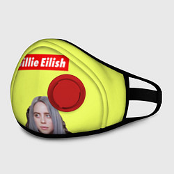 Маска с клапаном BILLIE EILISH, цвет: 3D-красный — фото 2