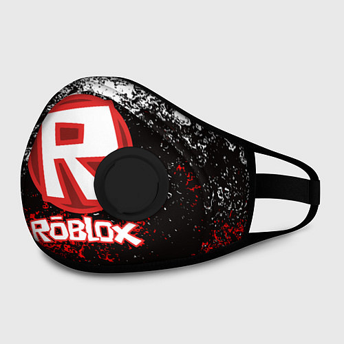 Маска с клапаном ROBLOX / 3D-Черный – фото 2