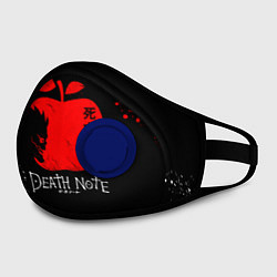 Маска с клапаном DEATH NOTE ТЕТРАДЬ СМЕРТИ, цвет: 3D-синий — фото 2